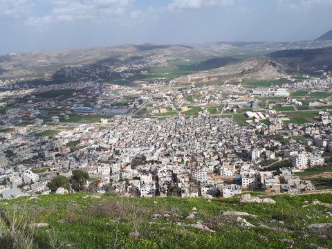 תצפית על מחנה הפליטים בלטה – בשכם